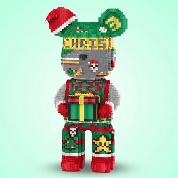 TEDDYBLOCKS - GIANT TEDDY Bearbrick Style Building Set